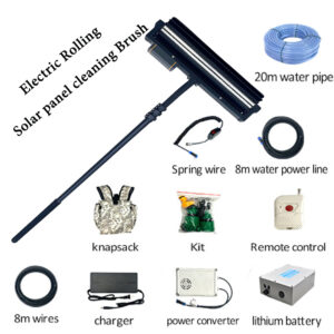 Electric rolling cleaning brush product photo