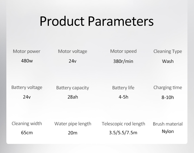 Solar Panel Cleaning Tools - Dual Head Electric Brush Solar panel dual-head electric cleaning brush - advanced solar panel cleaning tools